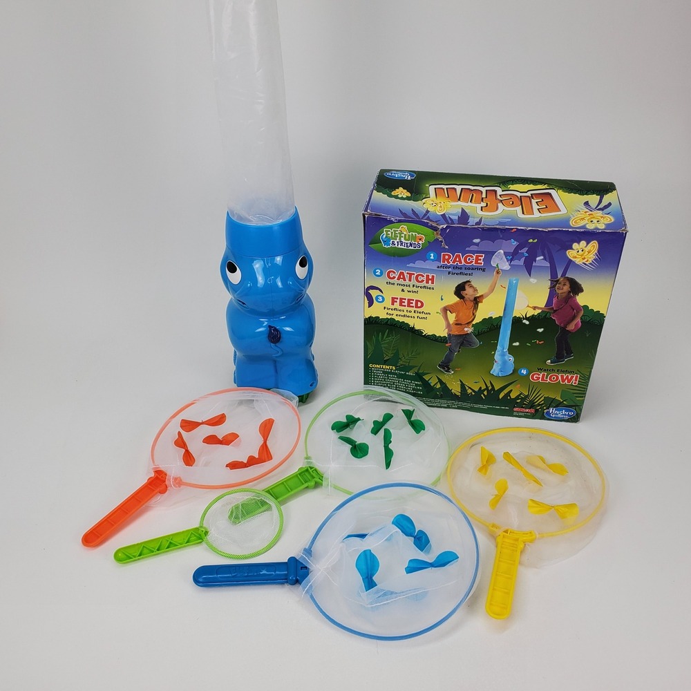 Hasbro Elefun & Friends Game Nets Fireflies Motorized Chase Toy
